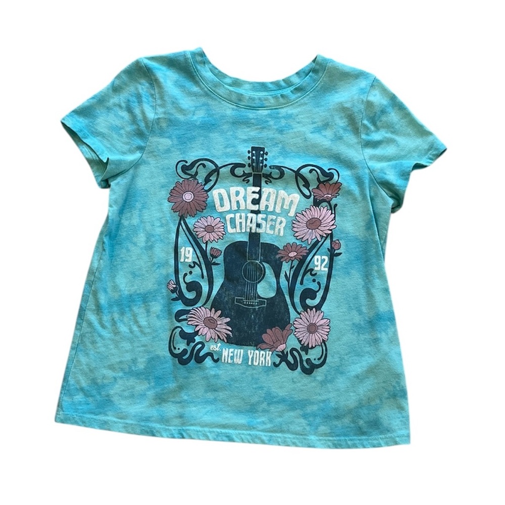 SO L(10/12) graphic tie dye tee